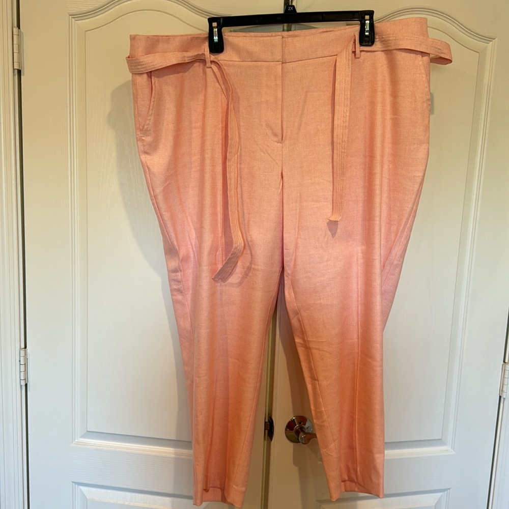 Loft Plus Belted Slacks